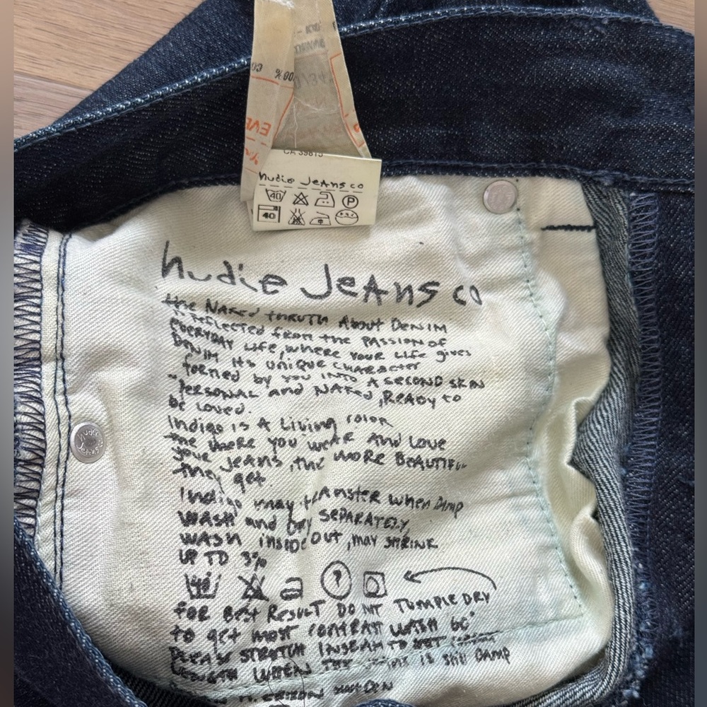 Nudie jeans size 30/34 - Picture 3 of 4
